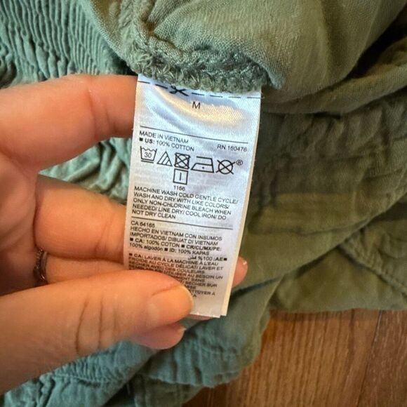 Old Navy cotton gauze drawstring shorts M - Picture 7 of 8